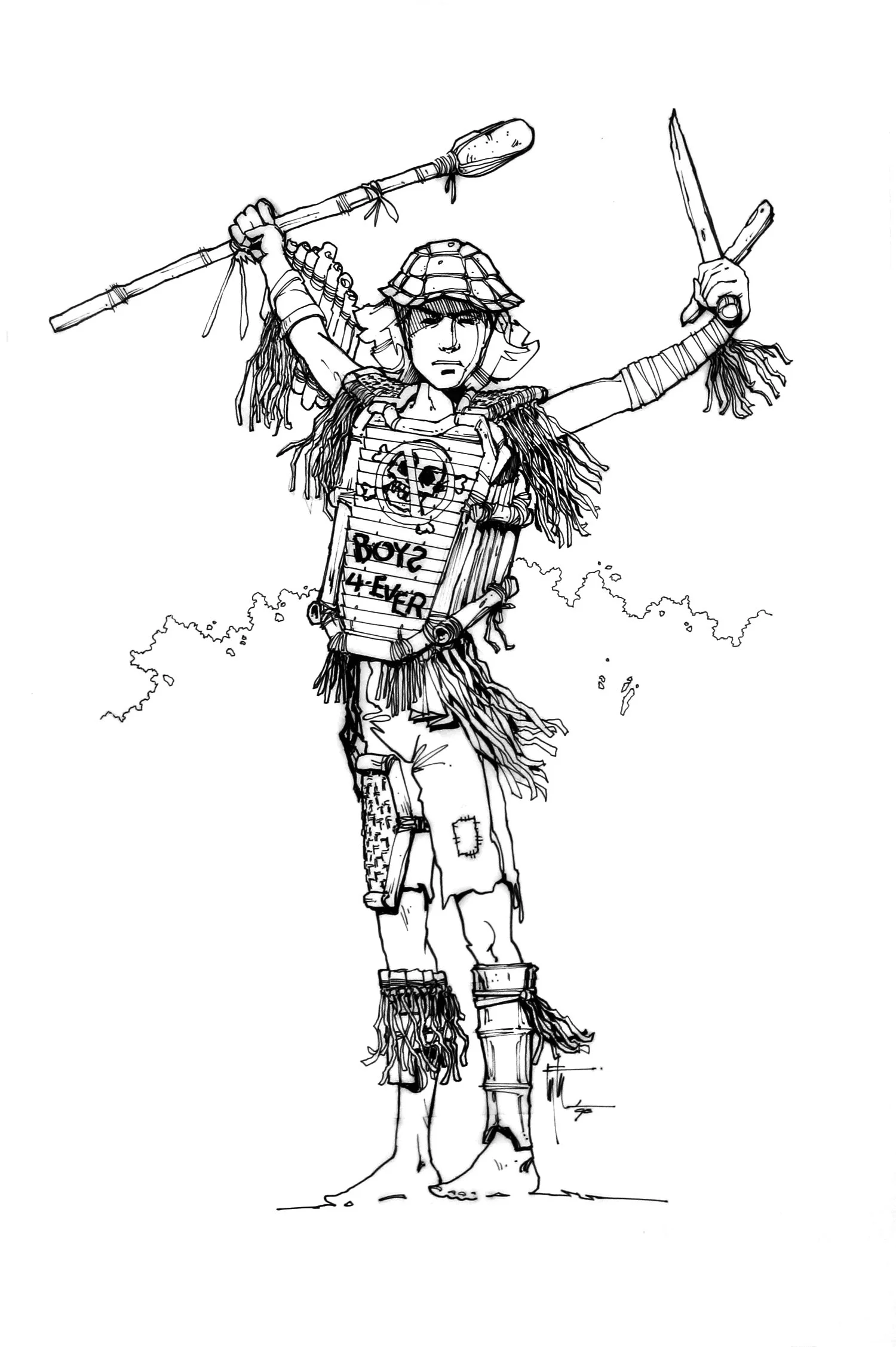 Lost Boys Costume Design 1 - Hook