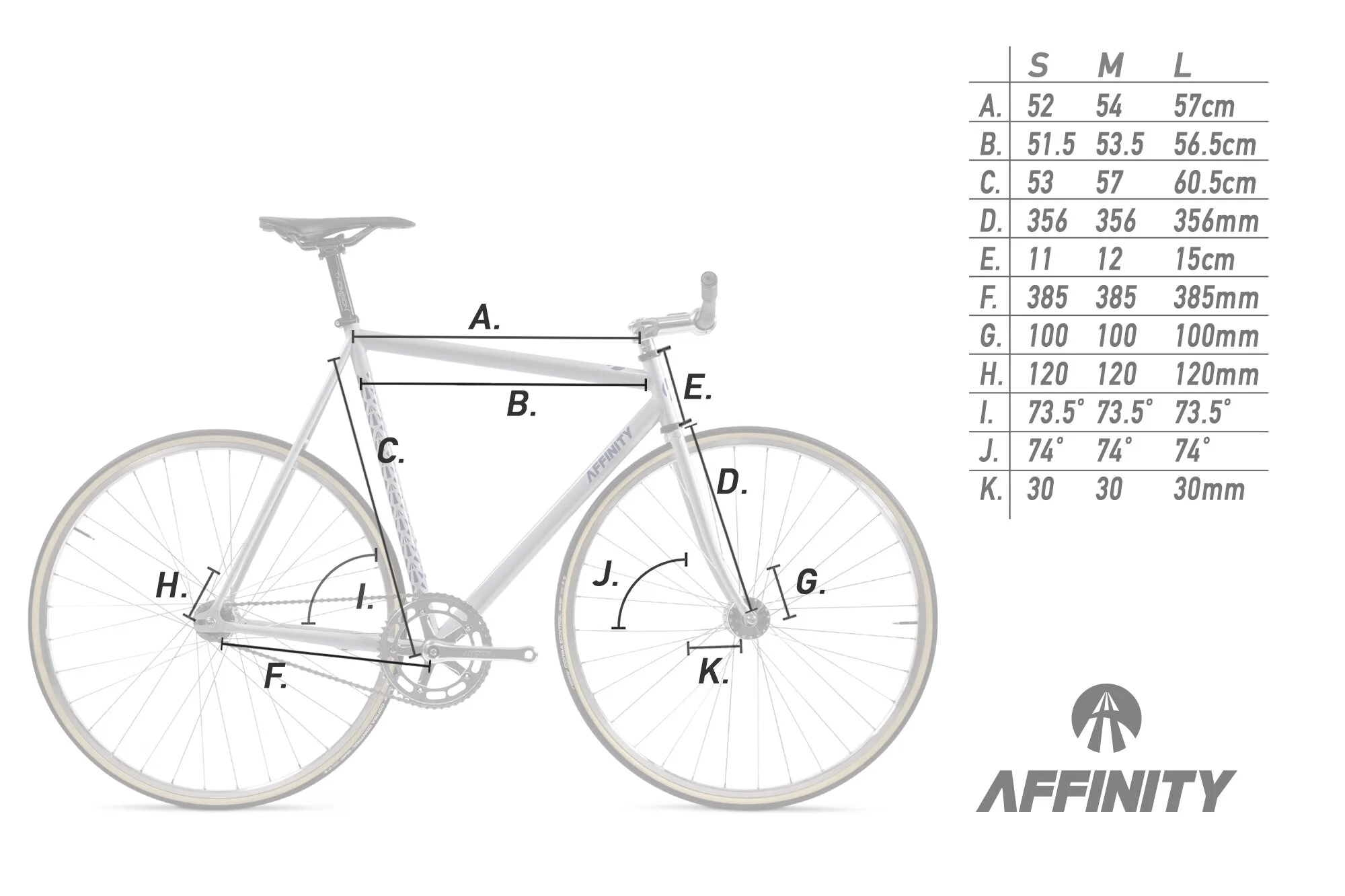 affinity bike frame