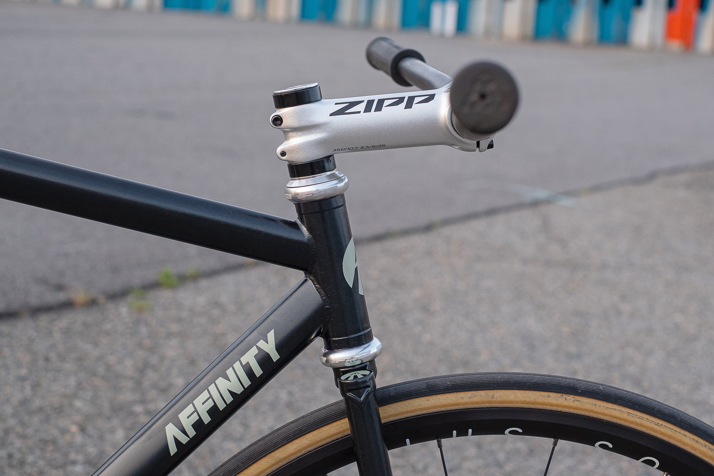Affinity Cycles Lo Pro track frame set film grain — AFFINITY CYCLES