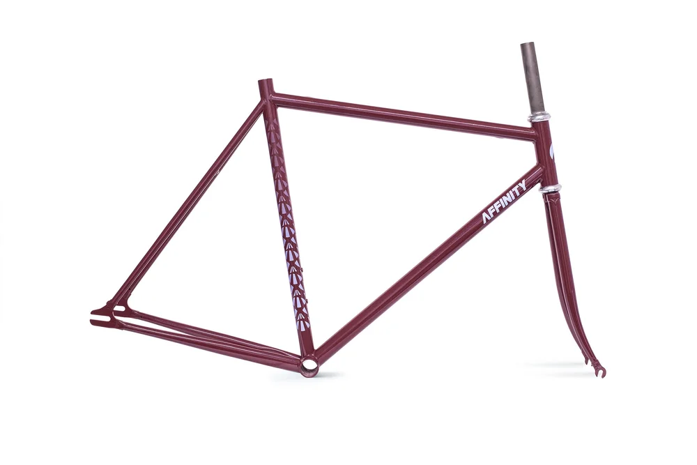 Affinity Metropolitan track frame set crimson sky — AFFINITY CYCLES