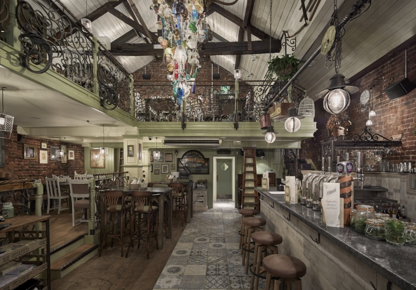 The Botanist, Knutsford, View From Entrance