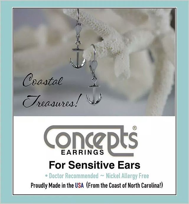 Get that special pair that will send them back to school in style.  Concepts Earrings for Sensitive Ears are available at the Silver King Jewelry.  #silver #Concepts #PortAransas #OldTownCottages