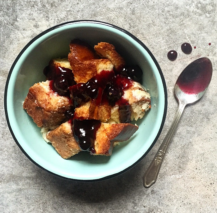 Toasted Bread and Butter Pudding