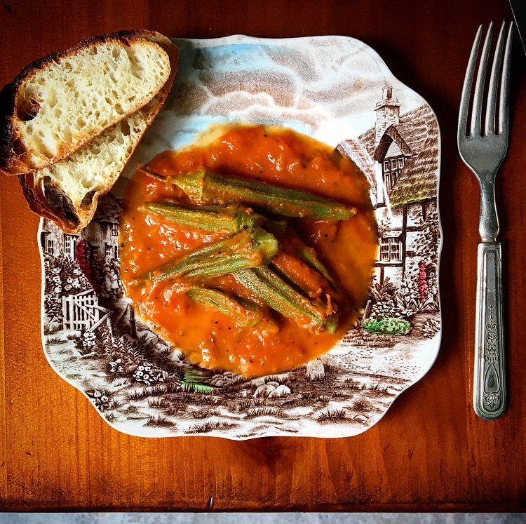 Braised Okra