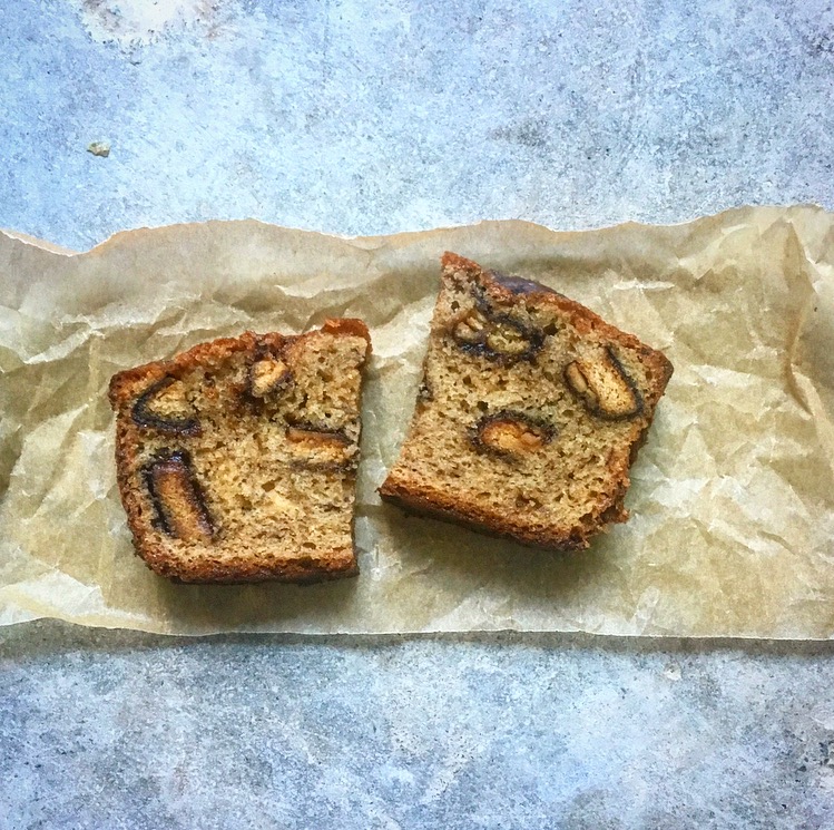 Girl Scout Peanut Butter Chocolate Banana Bread