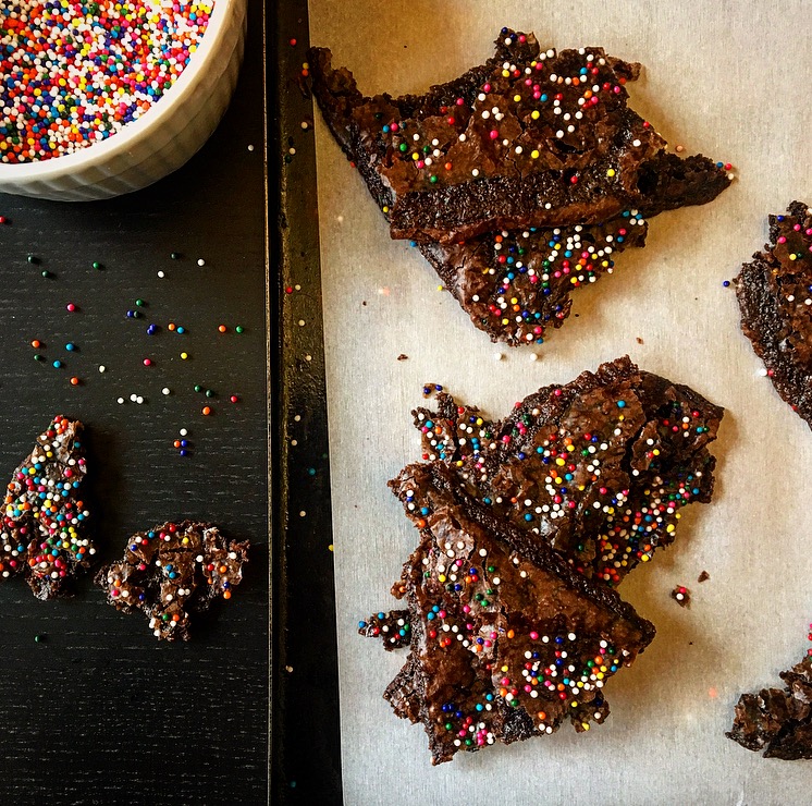 Homemade Brownie Brittle