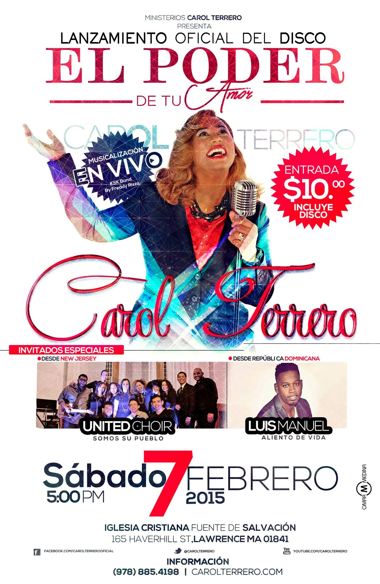El Poder de Tu Amor - Carol Terrero LIVE