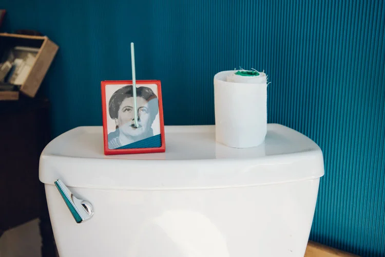 If I Had a Bathroom (detail), 2016.