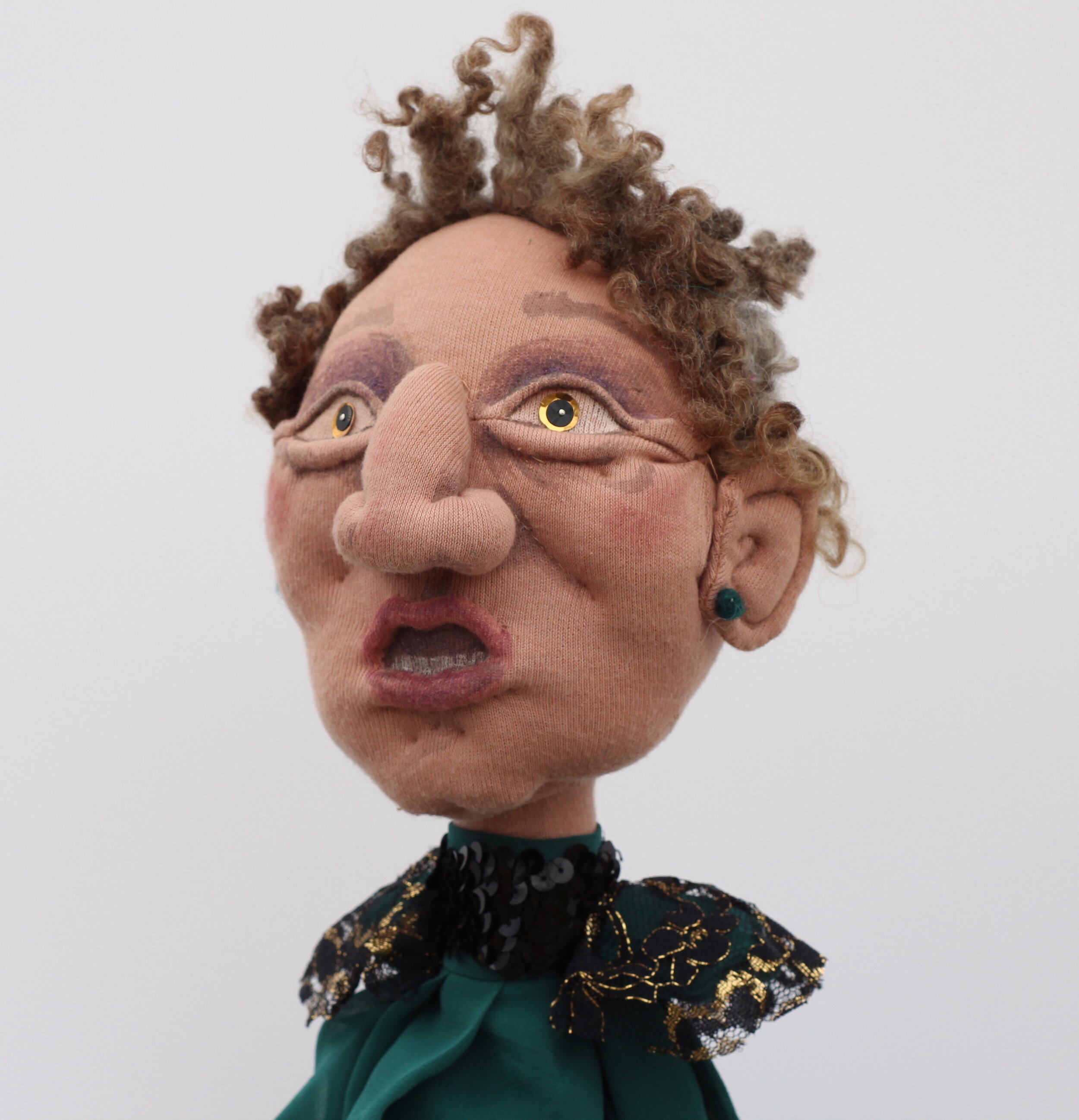 La Señora de pelo crespo, 2020.