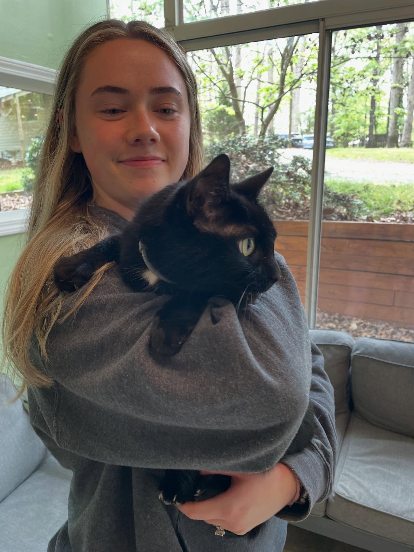 Hanging out with Julius and Boomer!