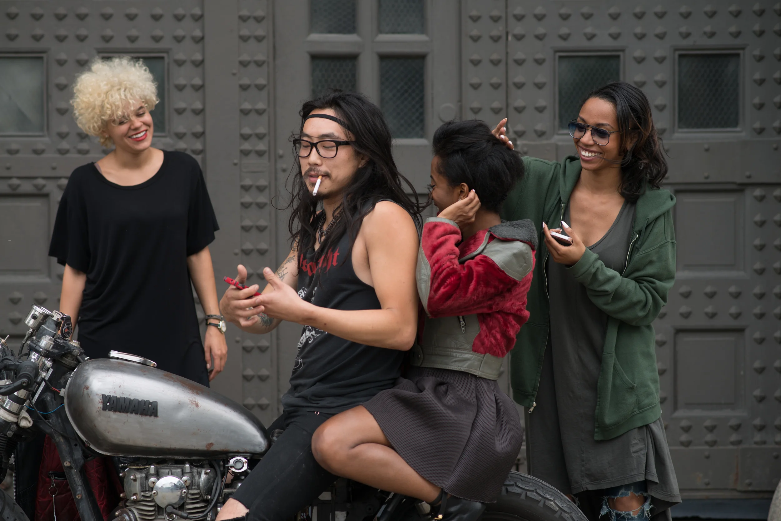 L-R Alyssa,Tony,Keely, Lauren