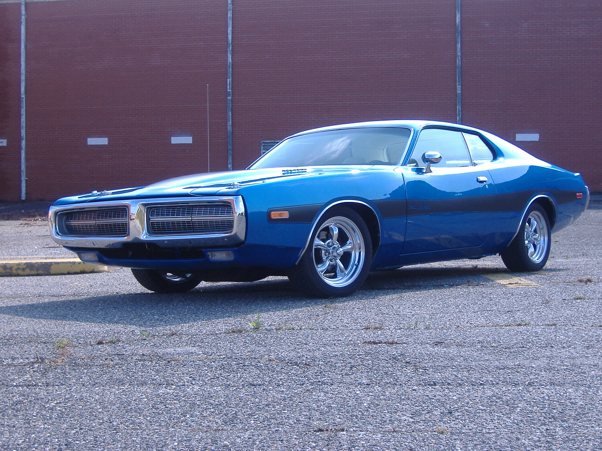 1973 dodge charger rallye B5 blue