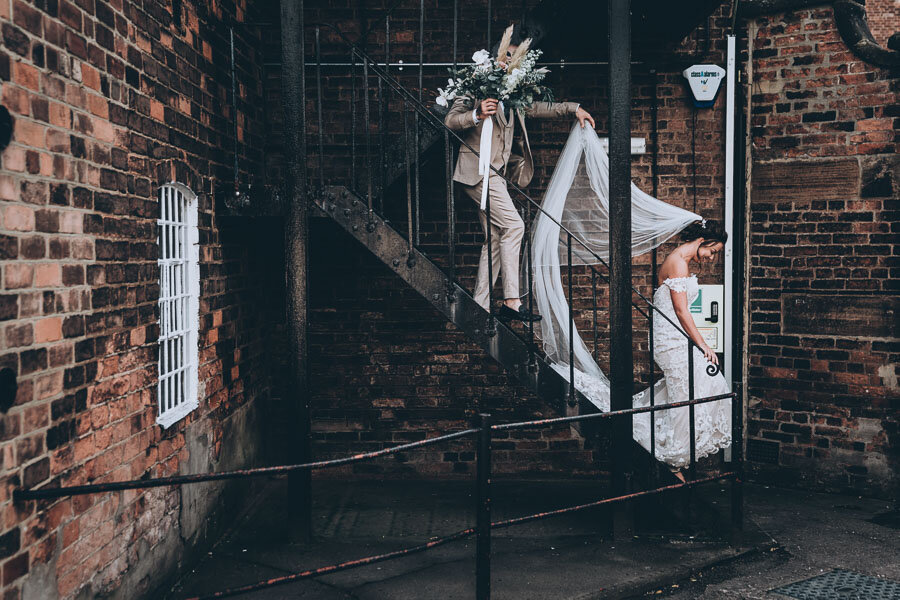  A wedding at The West Mill Venue in Derby 