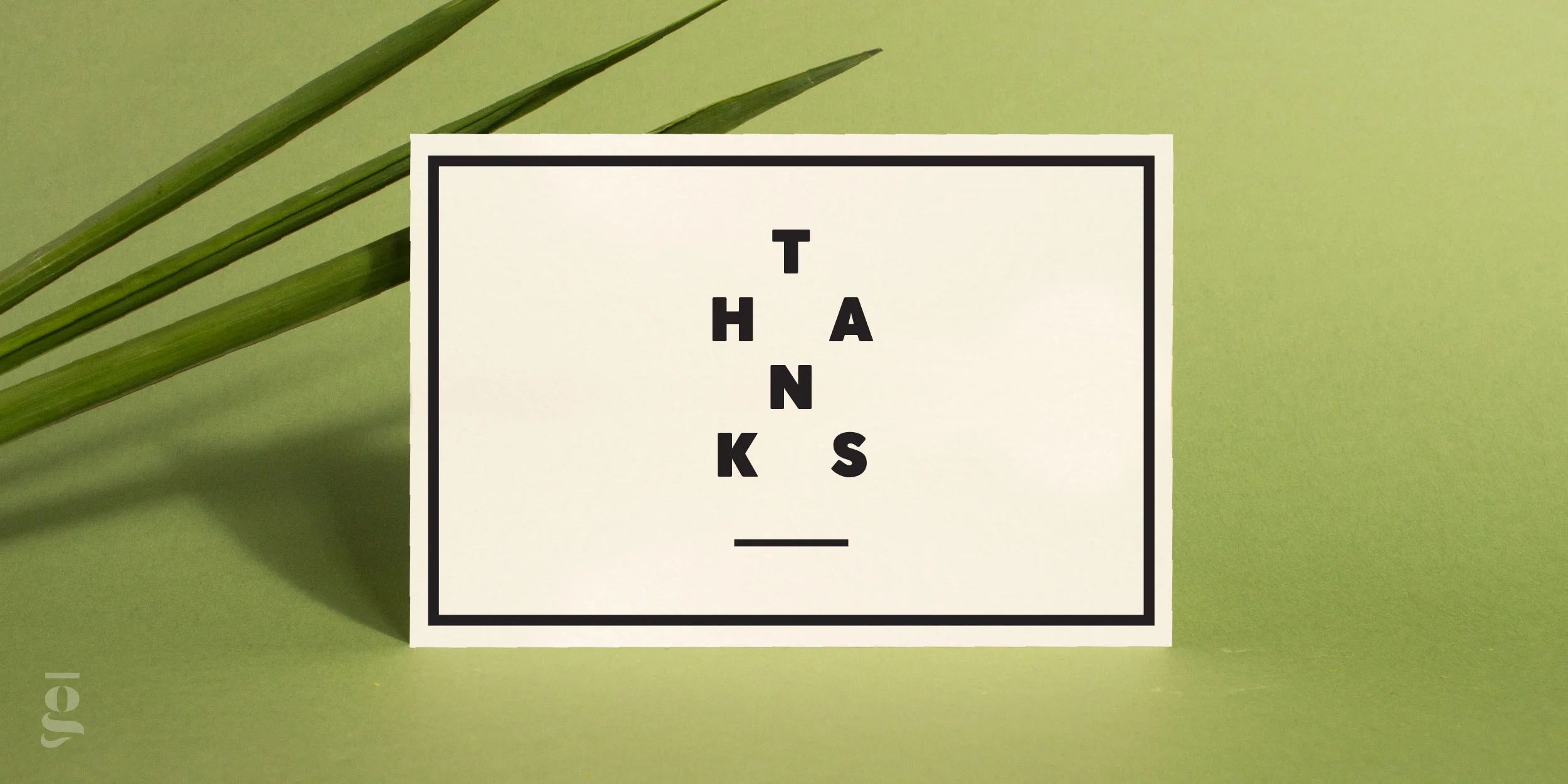 The Gloam | Printable Thank You Card
