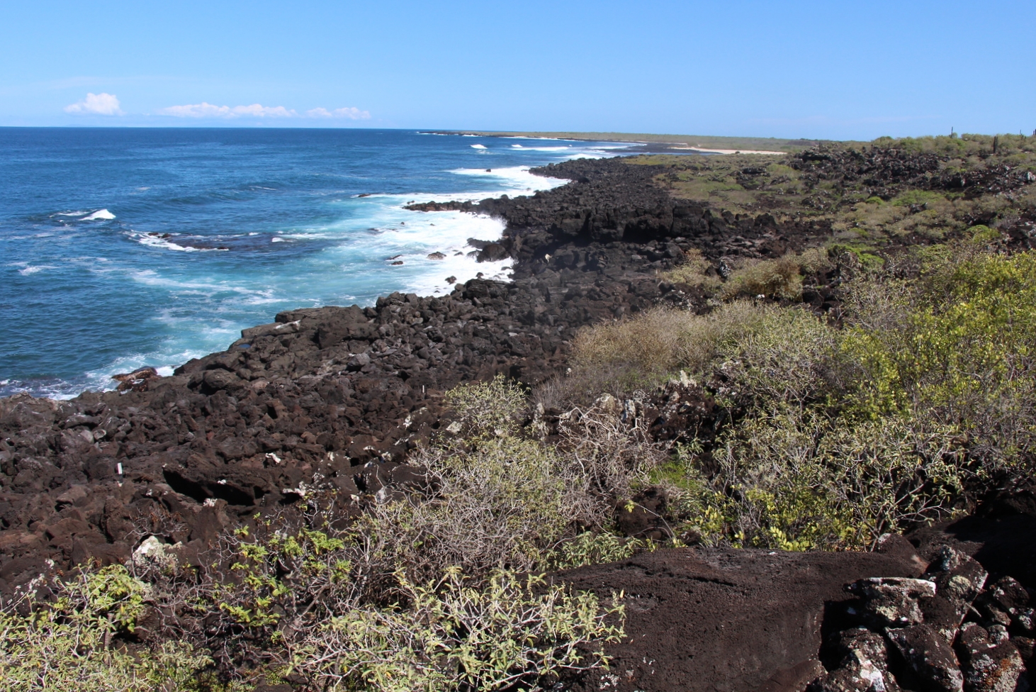 Rough volcanic landscape - San Cristobal