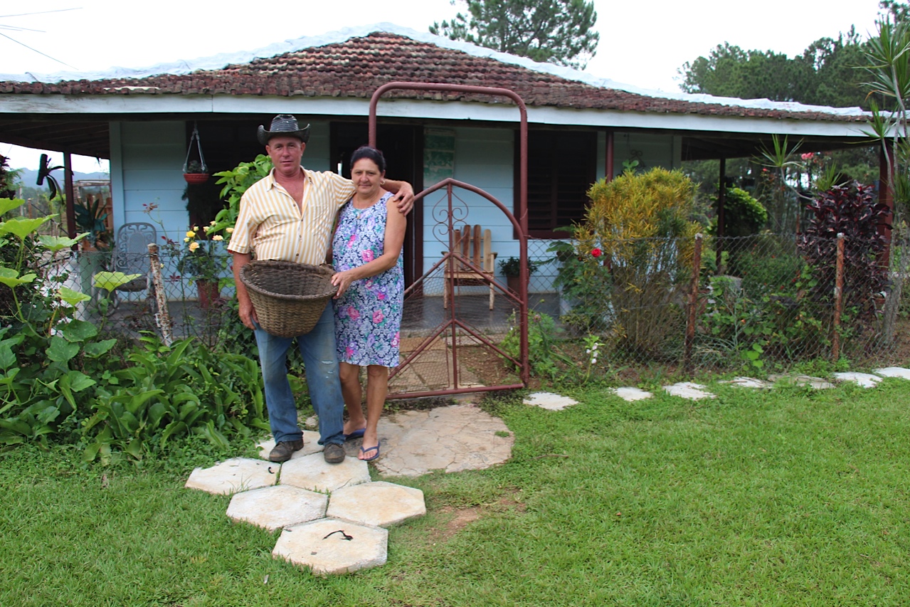 Omar Ramirez and his wife - Escambray