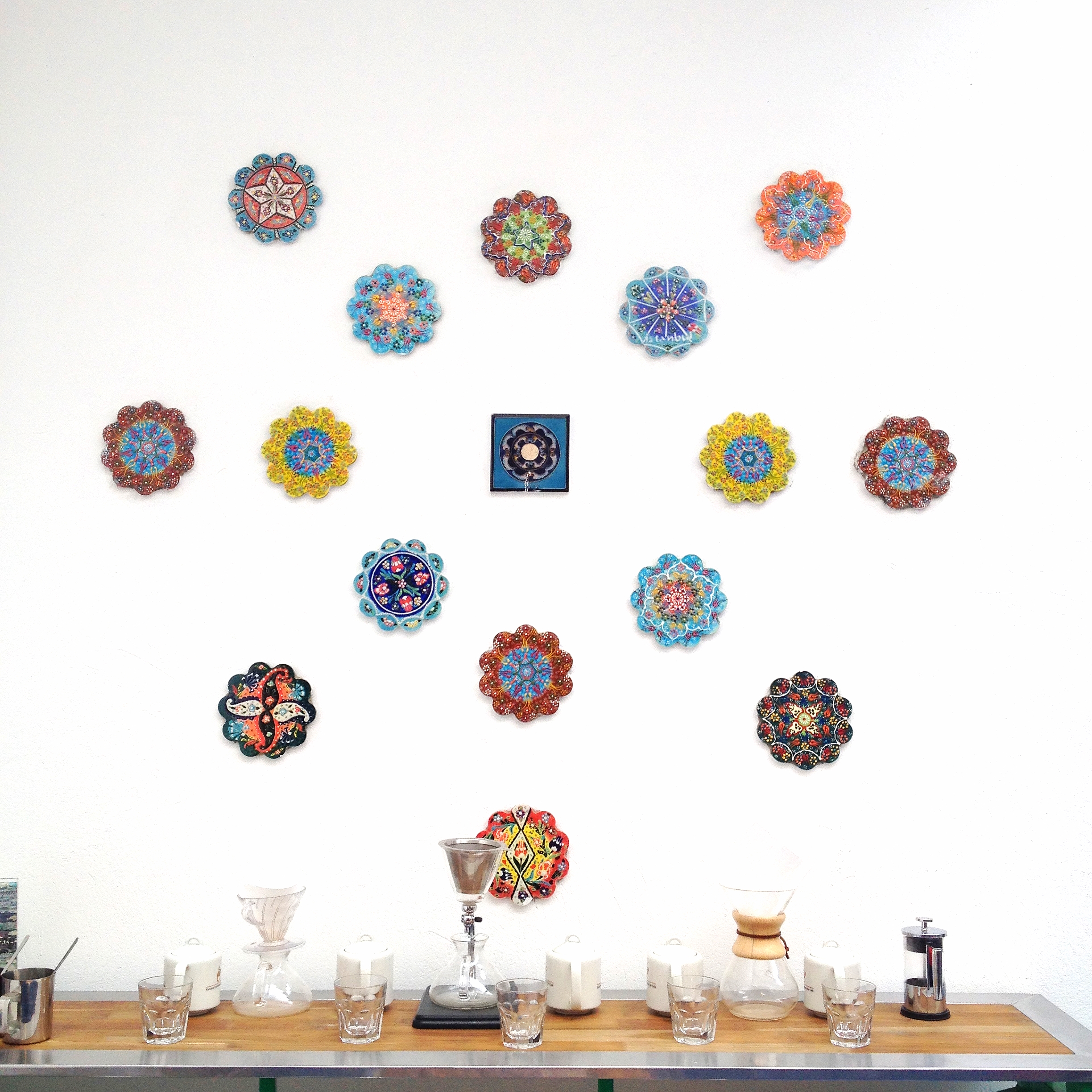 Filtered preparation methods and beautiful tiles