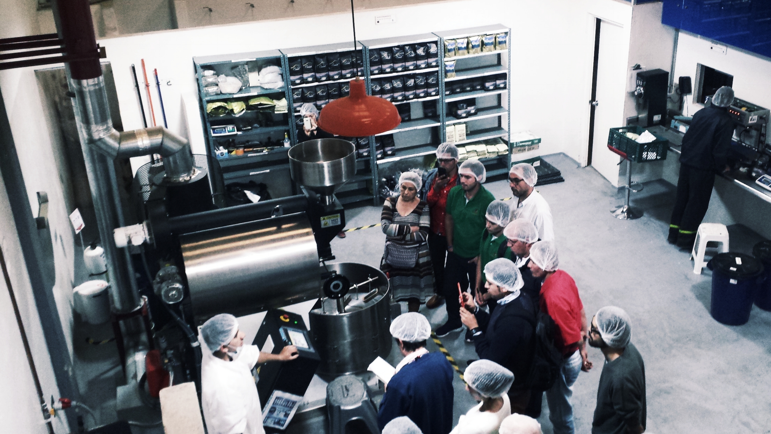 Class in Tecnocafé, north Bogotá