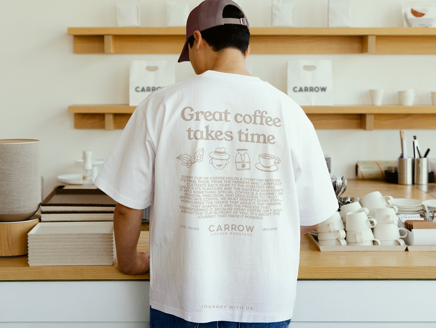 Great Coffee Takes Time - T-Shirt