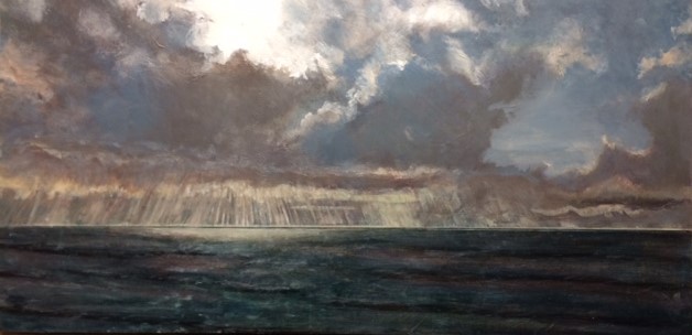 Pacific Storm Front W.E.Shumway acrylic 24 X 48(w) inches 950..JPG