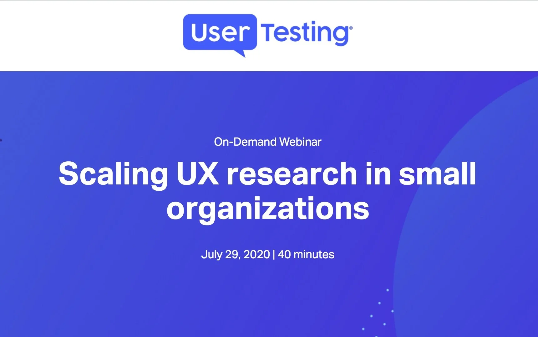 Scaling UX Research