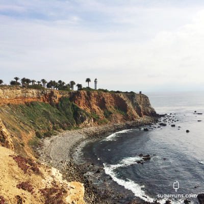 A view on our hike in palos verdes