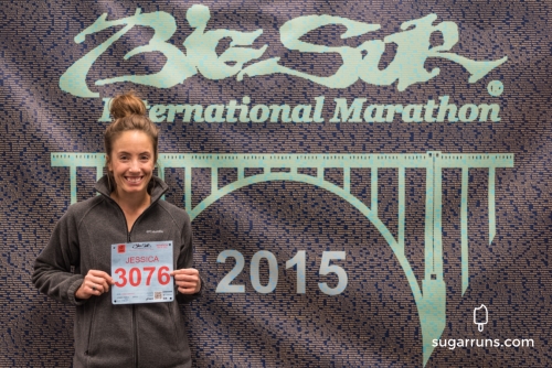 This sign had every runner's name listed