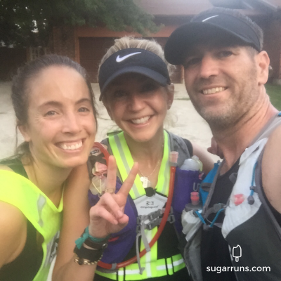 so happy to have an opportunity to run with these two!