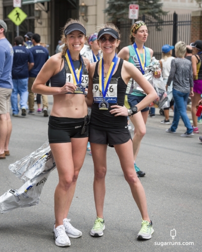 So happy I got to see kim again at the finish