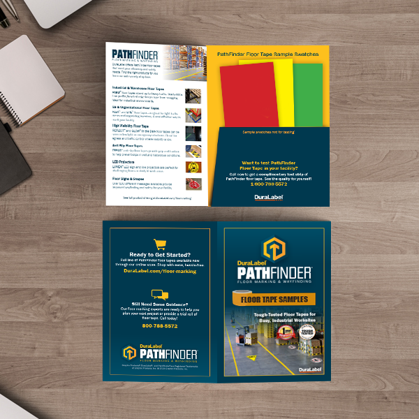 PathFinder Floor Tape Swatch Sample Folder