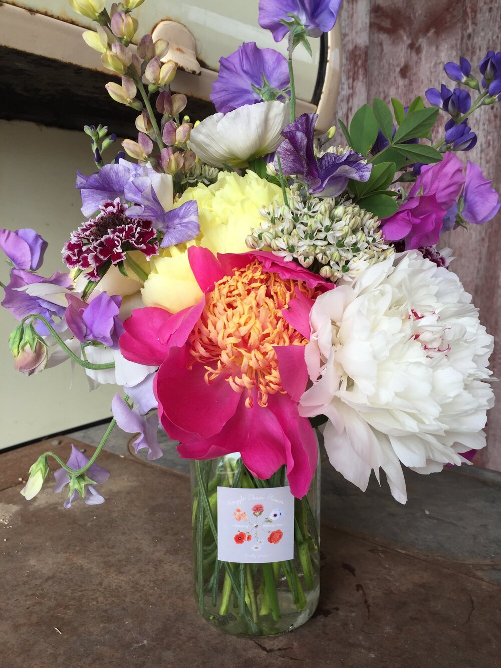 Peony Bouquet Subscription Home