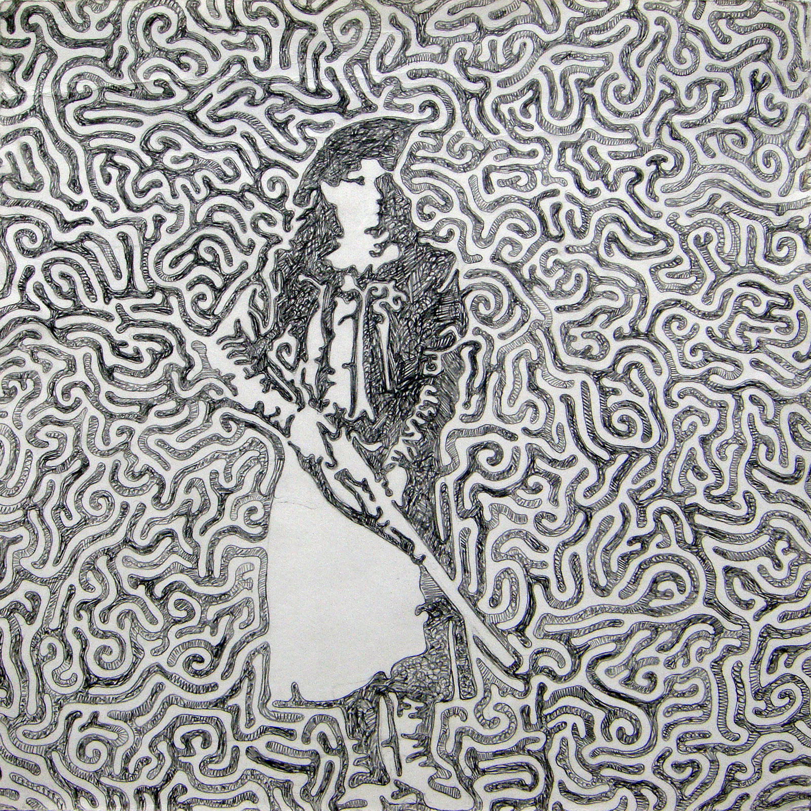  Annie  Pencil on paper  11" x 11” 