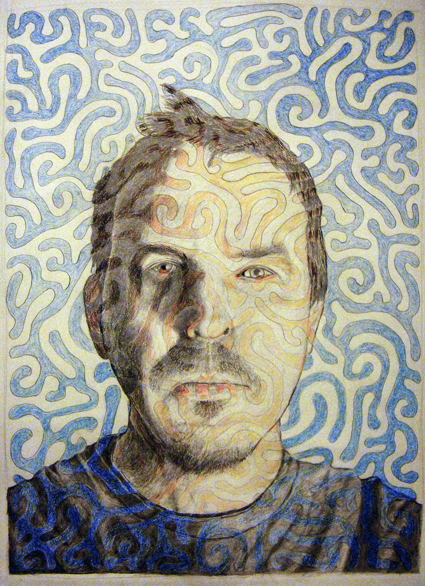 Self-Portrait Pencil on paper 15" x 20" NFS