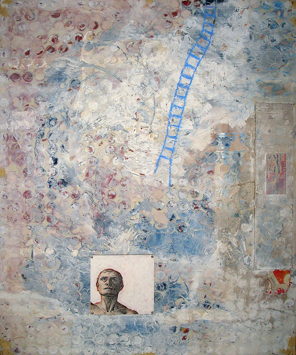There It Is Mixed media on wood 30.25" x 40" NFS