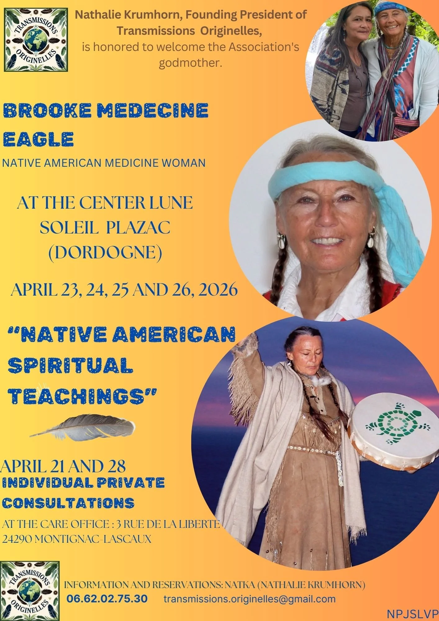 April 23 ~ 26 2026 Weekend Workshops: Spiritual Teachings