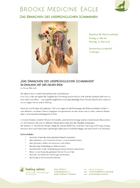 Freitag, 22.05.2026 – Montag, 25.05.2026: Deutschland Wochenend-Workshop + Visionsretreat