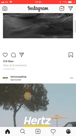 Hertz Premium - Instagram Ad.gif