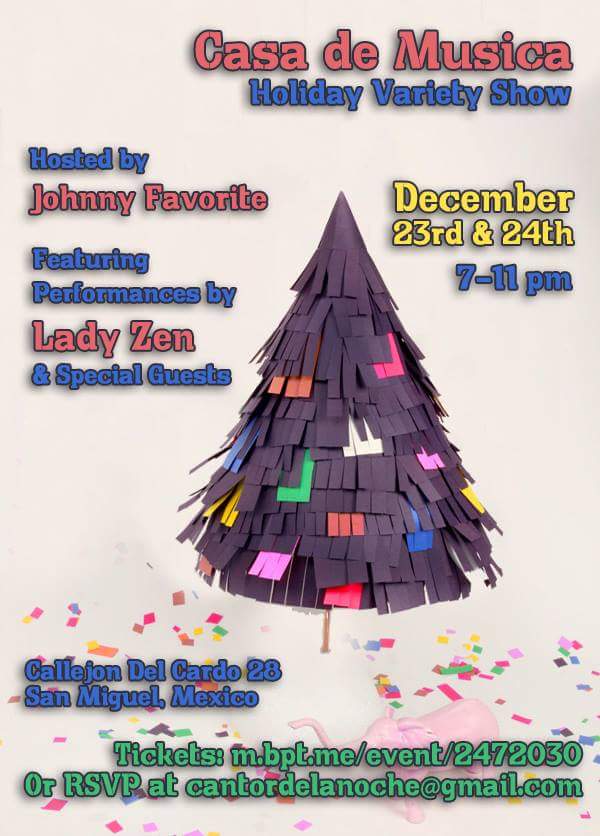 Christmas Concert at Casa de la Musica