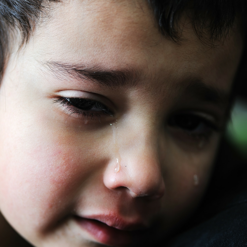 When were we taught not to cry and why.... 