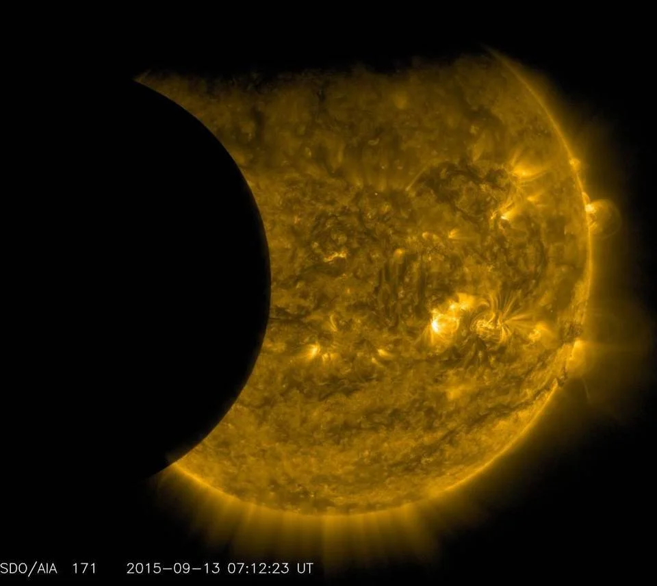 Super Moon Solar Eclipse in Virgo