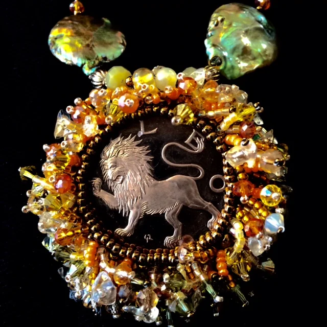 Vintage Coin Necklace by Suzanne O'Clair