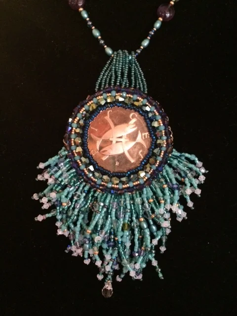 Pisces Necklace by Suzanne O'Clair
