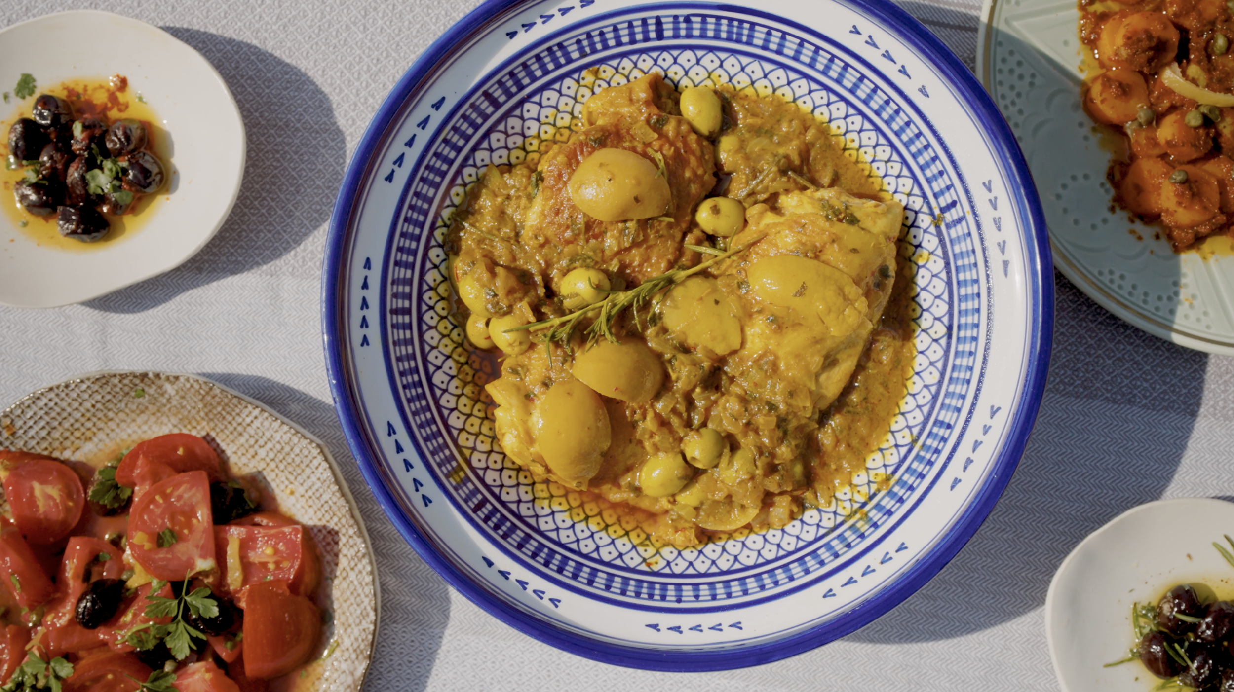 Chicken Tagine with Preserved Lemon &amp; Olives