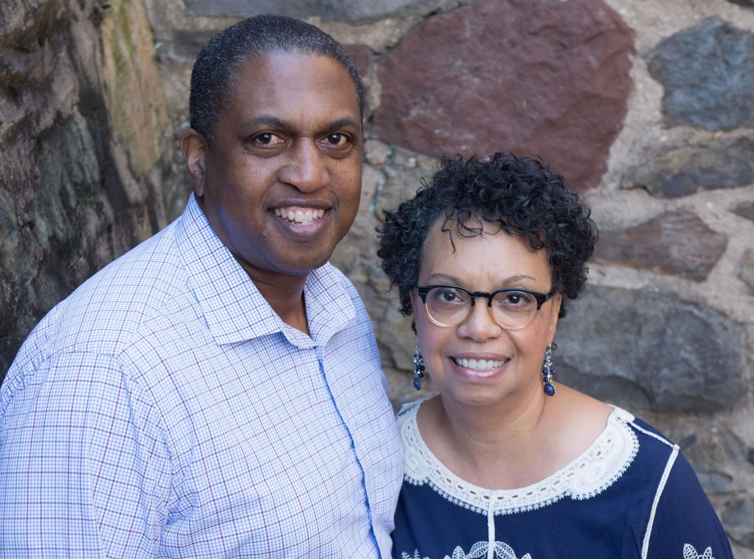 Mary pictured with her husband, Joe Coleman.