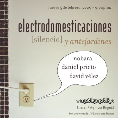 Flyer para concierto.