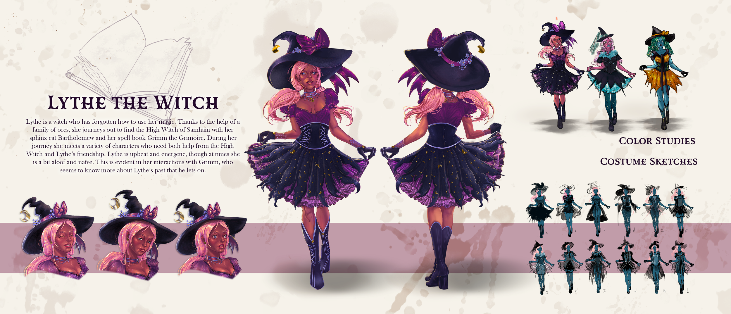 Lythe Character Concept Art