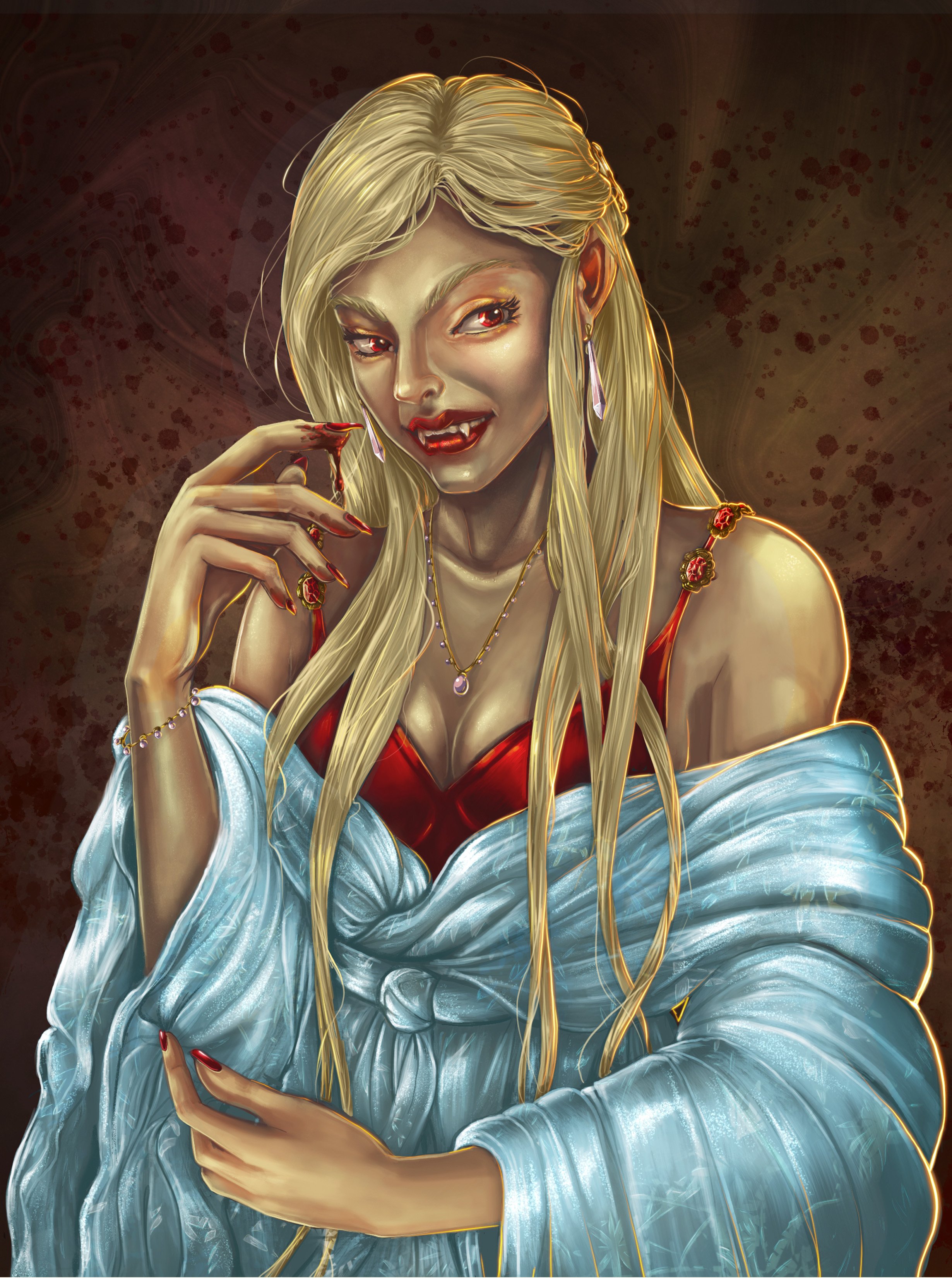 Concept Portrait of Ivelina the Vampire