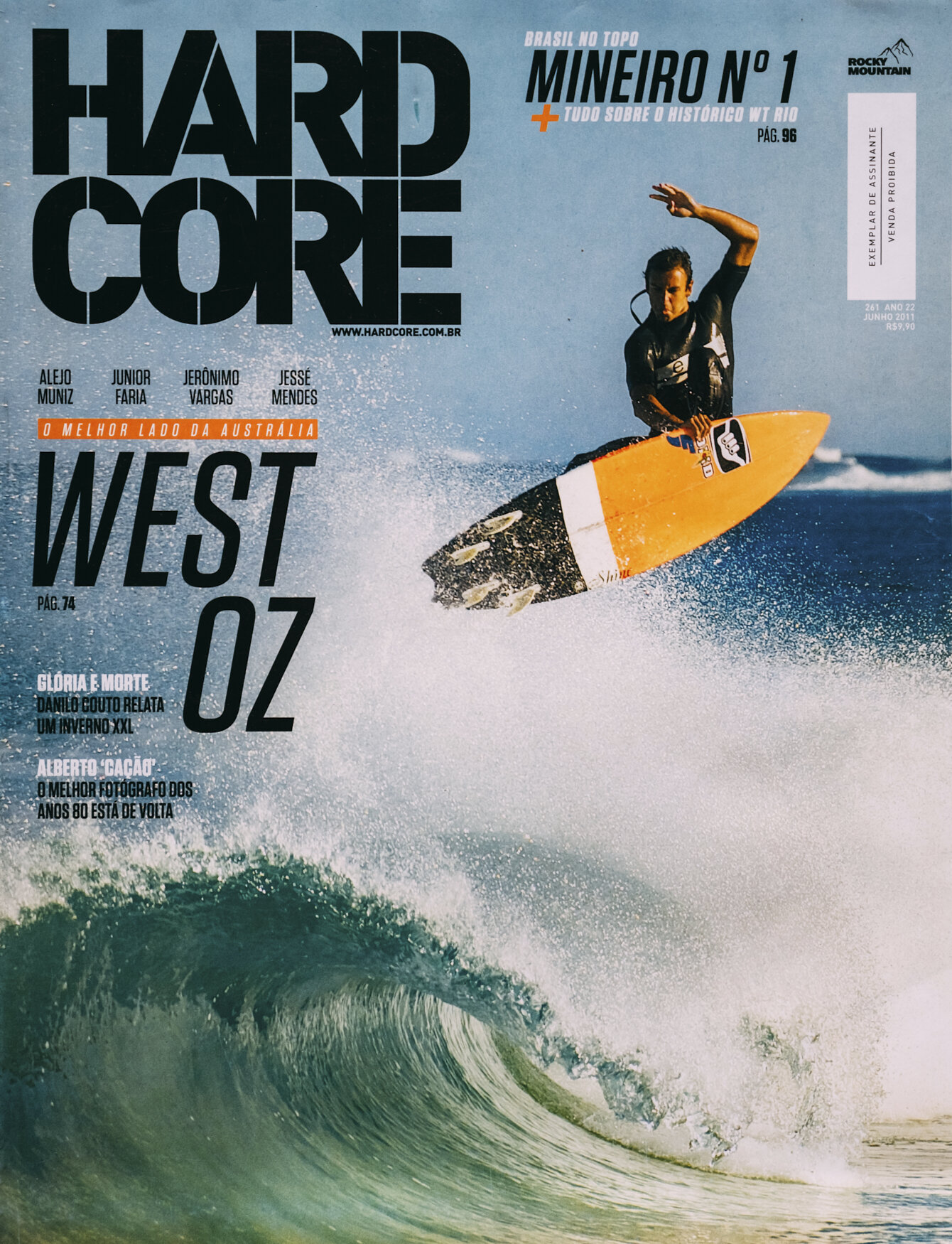 Hardcore Magazine Cover