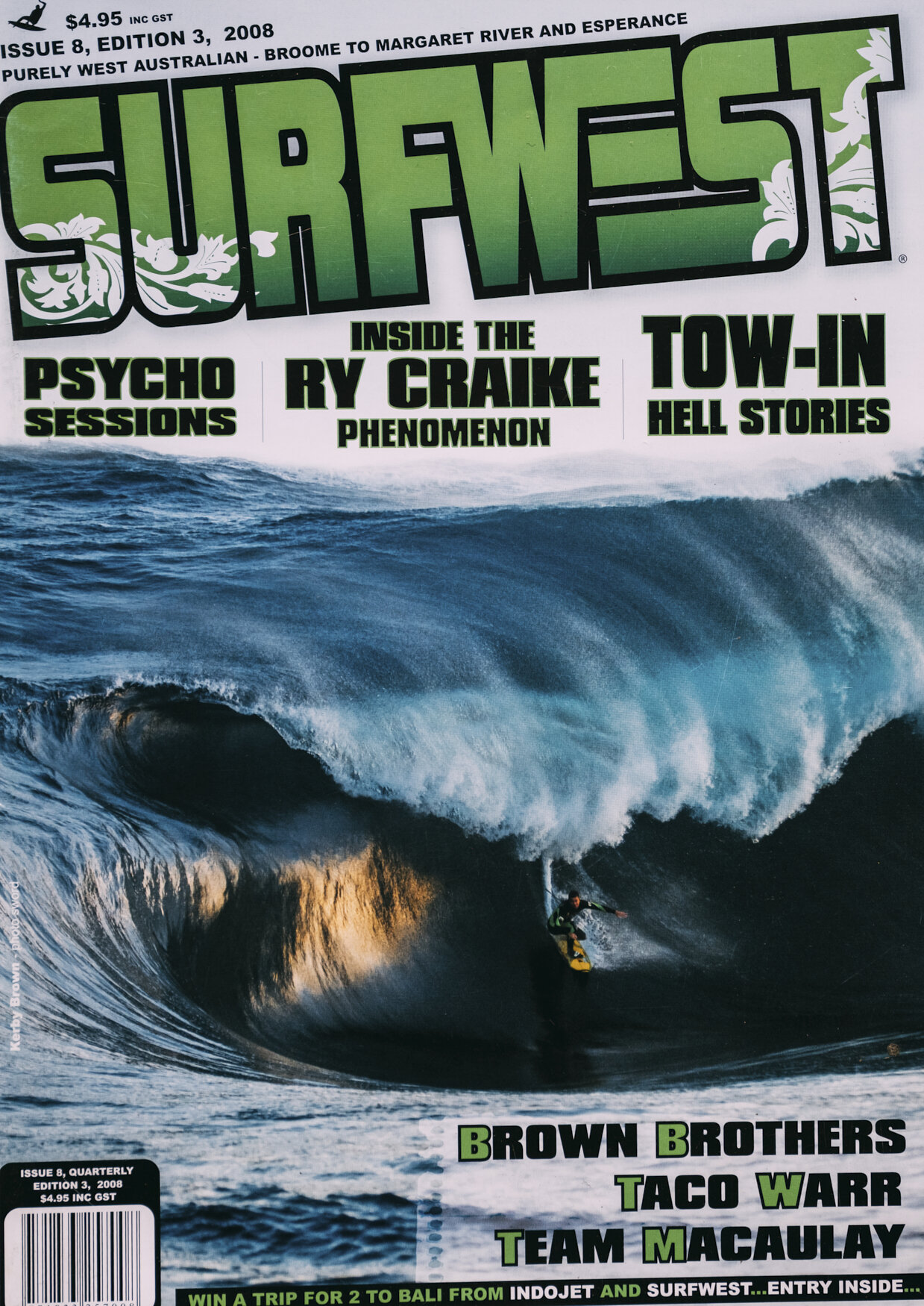 Surfwest Magazine Cover