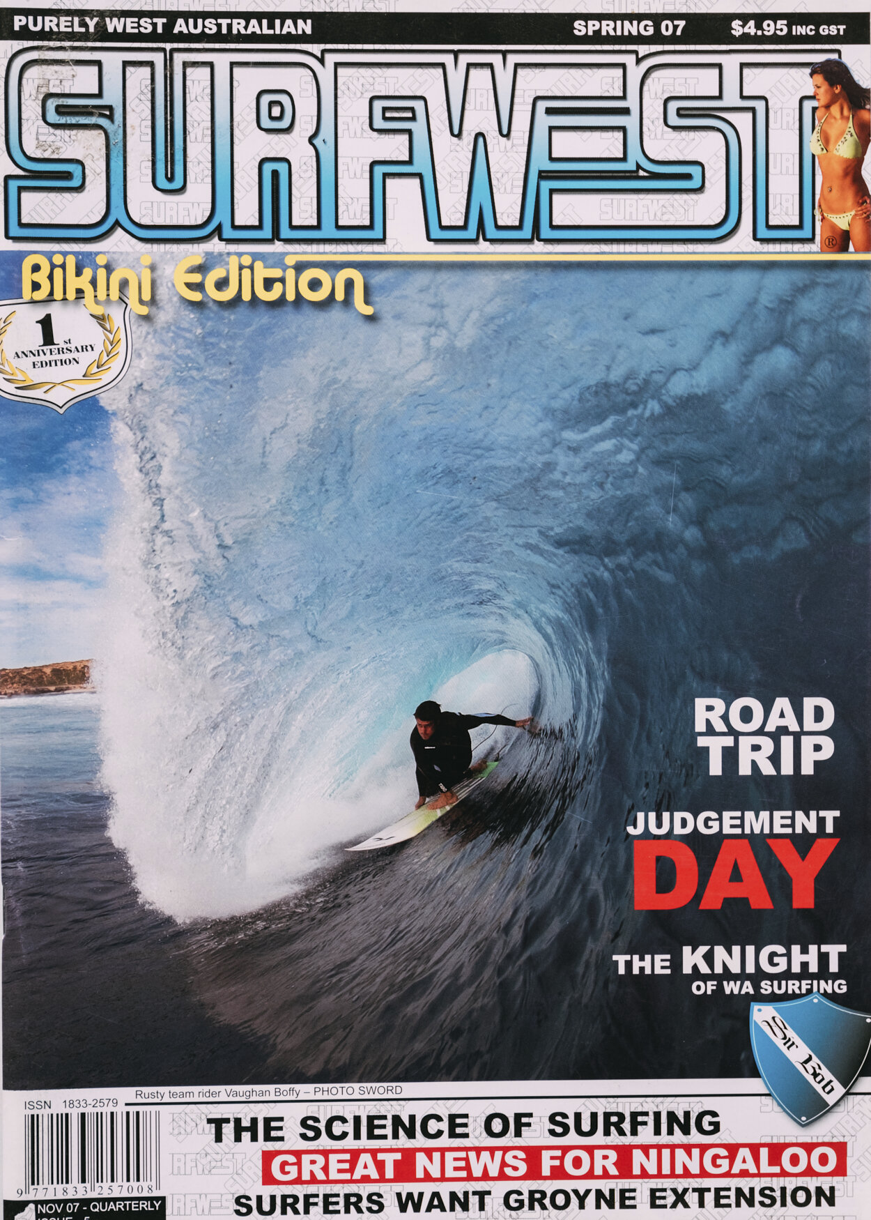 Surfwest Magazine Cover